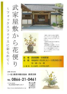 武家屋敷から花便り～フォックスフェイスに彩られて～